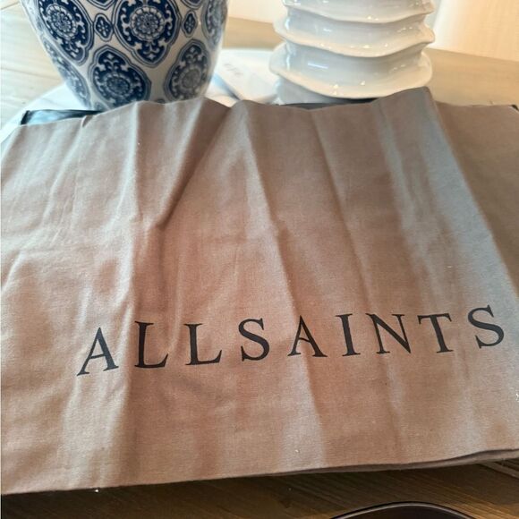 All Saints Edbury Quilted Leather Shoulder Bag - Picture 7 of 7